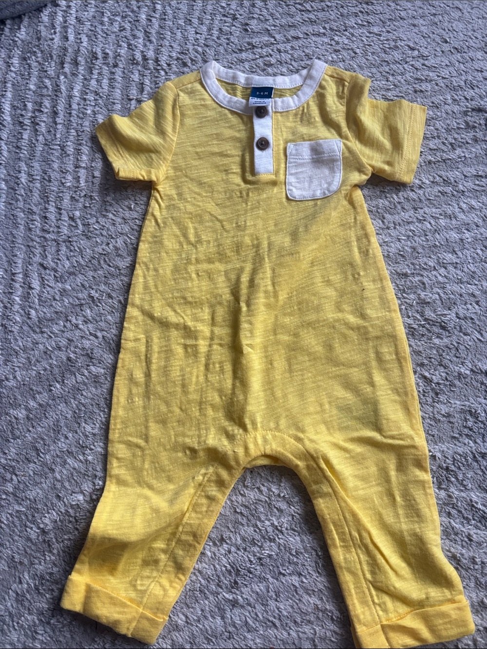 NWOT - Old Navy Yellow Romper